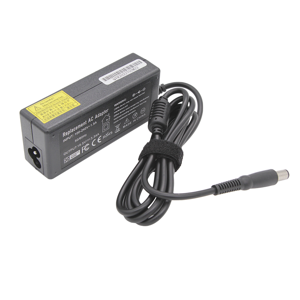 19.5V 3.34A 7.4*5.0mm 65W laptop AC power adapter charger for Dell Dell Latitude E5440 E5470 7480 E6540 E7440 E7450 E7250 E6440. 