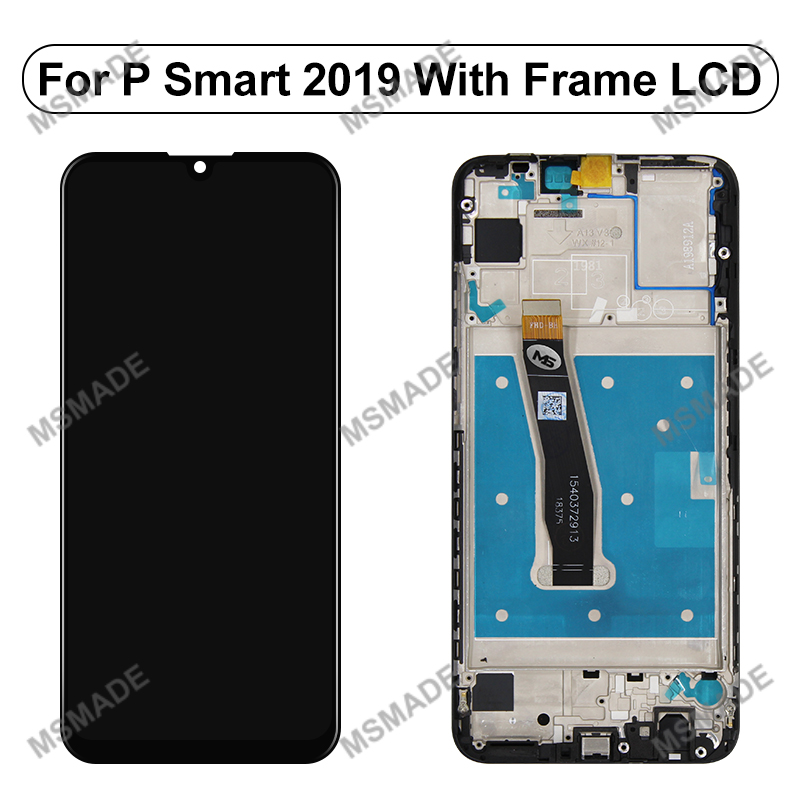 6.21" For Huawei P Smart 2019 LCD Display Touch Screen Digitizer Assembly For P Smart 2019 LCD POT-LX1 Replacement Part. 