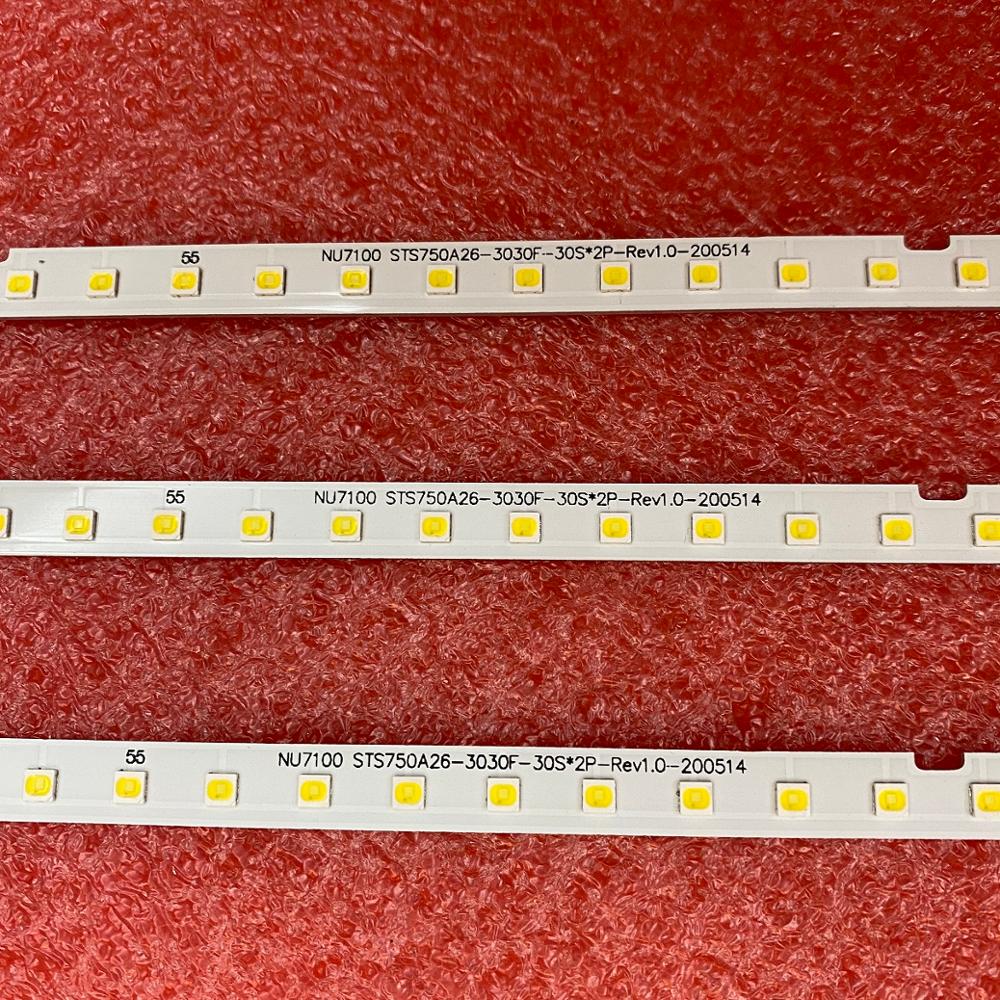 LED strip for Samsung UN75RU7100F UN75NU710DF UN75NU7100G UN75NU7100 UN75NU7100F UN75NU6900 UN75NU6950F UN75NU7200 UN75NU7200F. 