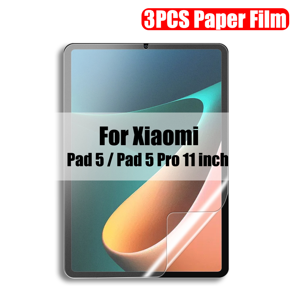 3Pcs Paper Feel Like Screen Protector For Xiaomi Mi Pad 6 5 Pro 11 inch Redmi pad 10.6 inch Tablet Matte Film No Glass. 