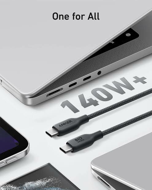 ANKER 544 USB-C TO USB-C CABLE 240W 2M. 