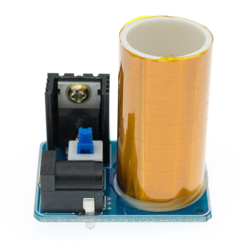 1PCS BD243 Mini Tesla Coil Kit Magic Props DIY Parts Empty Lights Technology Diy Electronics BD243C. 