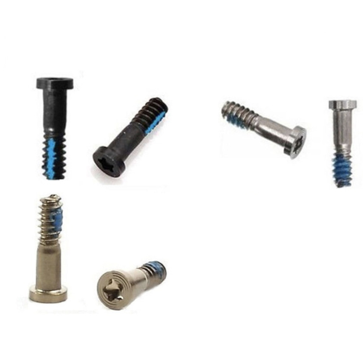 200pcs New Bottom Screws for iPhone 11 12 13 14 7 8 plus X XS Max XR Five Star Pentalobe Dock Connector Screw Replacement. 