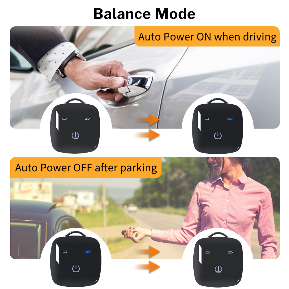 Deelife Car TPMS for Android iOS Tire Pressure Monitoring Control System 4-5 Wheel Tyre Sensor Bluetooth-compatible BLE TMPS. 
