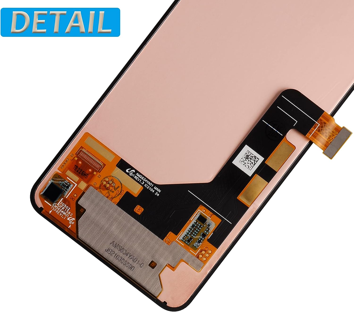 LCD Screen Replacement for Google Pixel 5A 5G G1F8F G4S1M Assembly Display Touch Screen Digitizer with Tools Kit Adhesive. 
