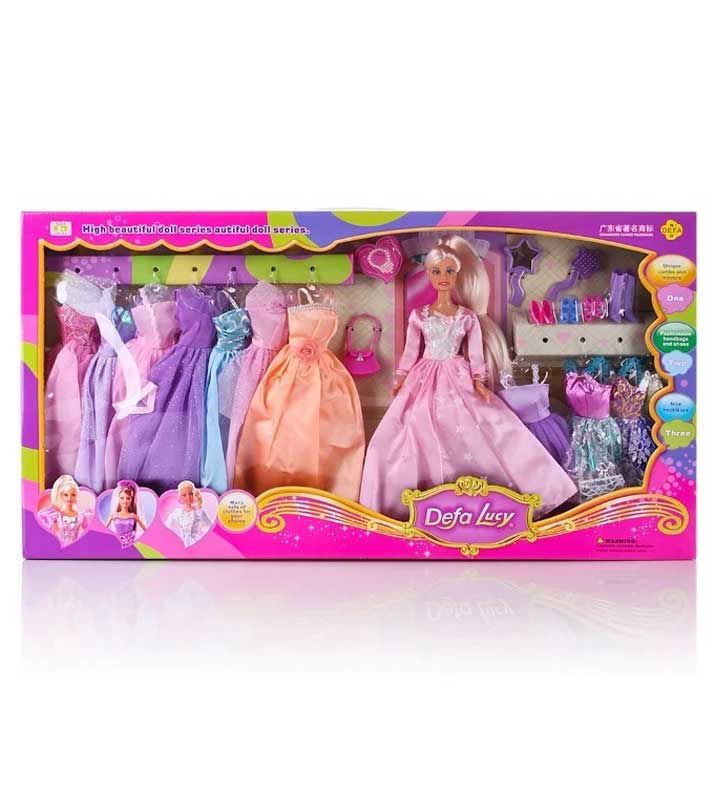 Indispensable Superb Quality Doll Defa Lucy barbie doll set