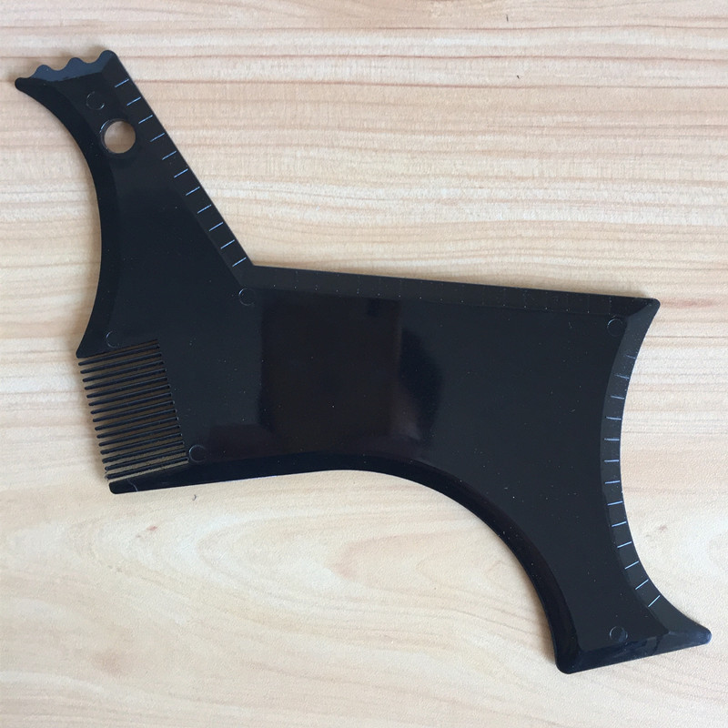 Beard Shaping  Styling Tool With Comb for Perfect Line Up Moustache Moulding Comb for Neck Line Work with Clippers or Razor. 