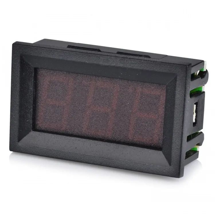 YB27A LED AC 60-500V 0.56″ Inch Digital Display Voltmeter Panel Mount Home Use Voltage Display. 