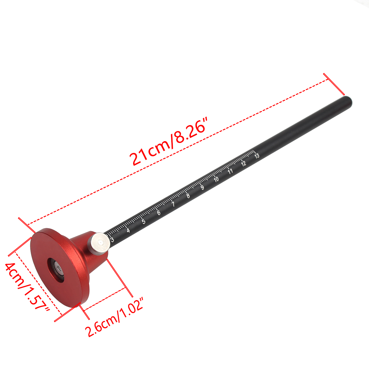 Woodworking European Style Scriber Metric/Inch Scale Blade Scribing Tools Carpentry Parallel Line Drawing Mortise Marking Gauge. 