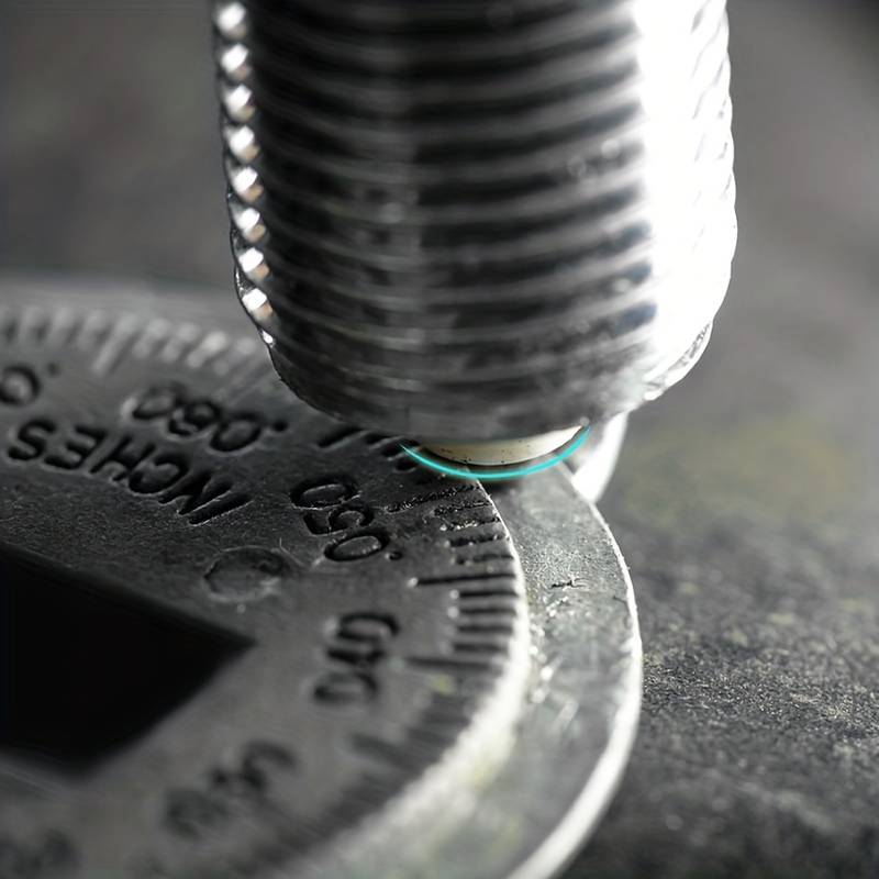 Coin- Type 0.6-2.4mm 0.02-0.10 Inch Spark Plug Gap Gauge Measurement Tool Range Spark Plug Gage Caliber Measuring Tool. 