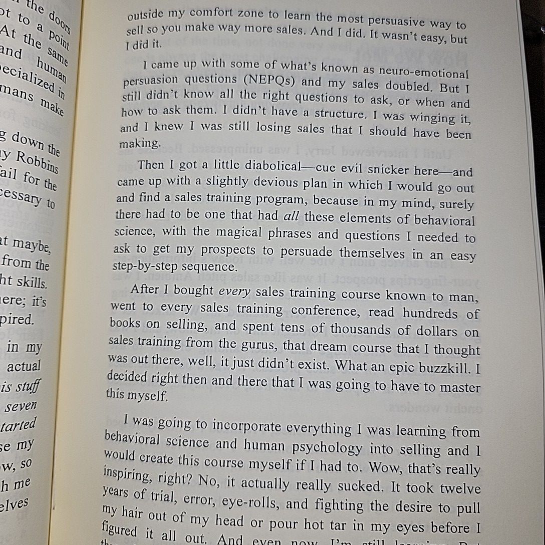 The New Model of Selling By Jerry Acuff. 