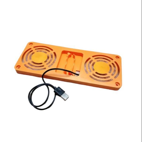 Usb double fan soundless fan. 