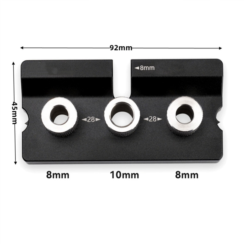 Precision Jig Dowel Cam Jig 3 In 1 Dowelling Jig Master Kit Wood Hole Drilling Guide Woodworking Position for DIY Wood Working. 