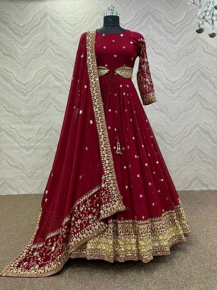 new Indian Weightless belt gorgetta party dress. 