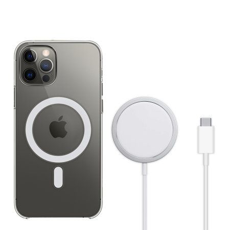 Apple MagSafe Charger - Wireless Charger with Fast Charging Capability, Type C Wall Charger, Compatible with iPhone and AirPods. 