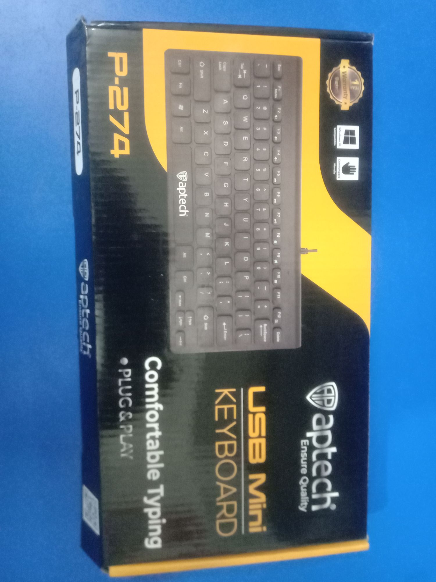 Aptech keyboard Good Quality laptop siz P-274. 