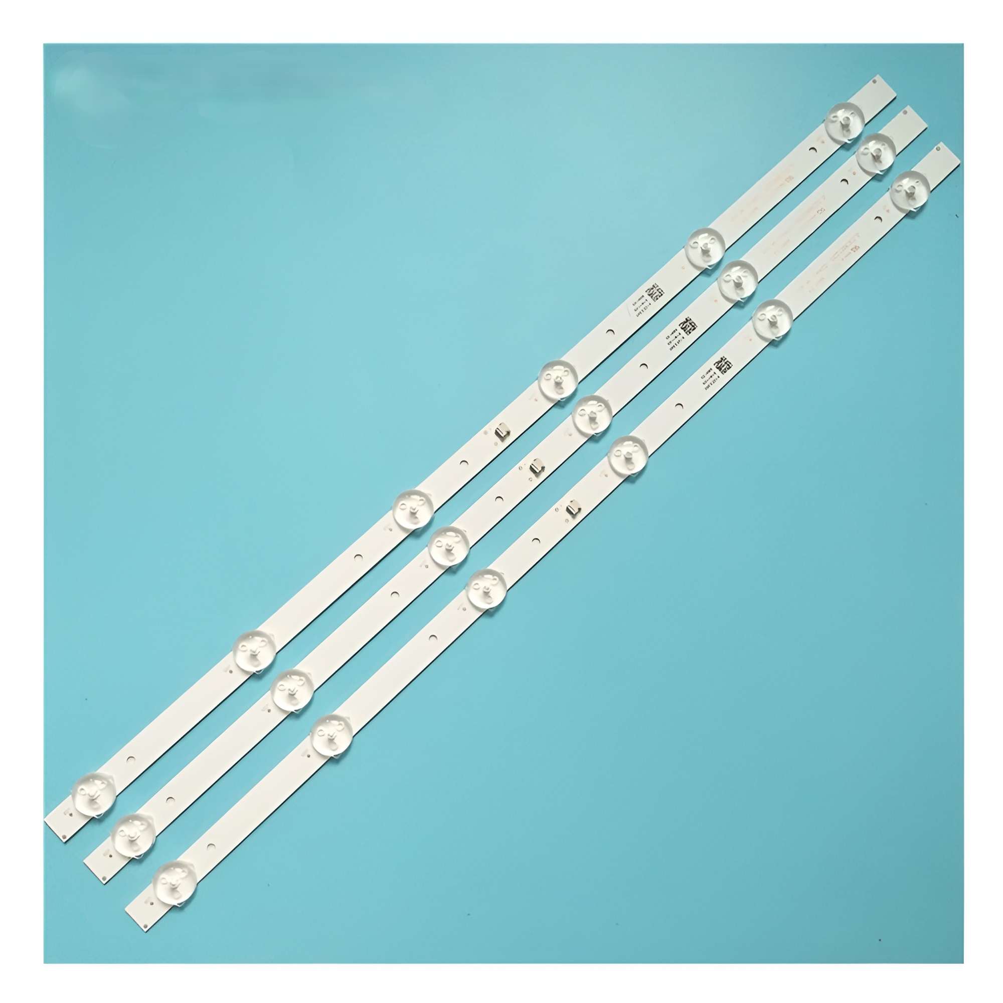 3pcs x 32 inch LED TV Backlight Strips 4708-K320WD-A2213K01 for 32'' TCL LG Philips China LE32D59 & for 32PFL3045 8-LEDs 618mm. 