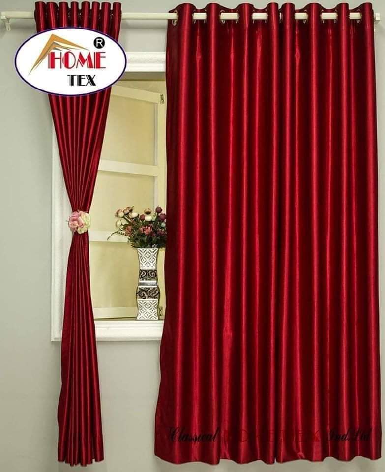 new premium quality Indian  one color Curtain door and window ( 4kuchi  80/40 inchi) - Porda