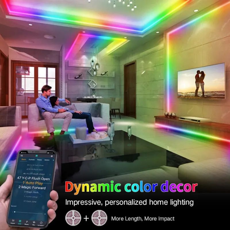 Dream Color USB Powered Rainbow LED Strip

Light with Apps Control. 