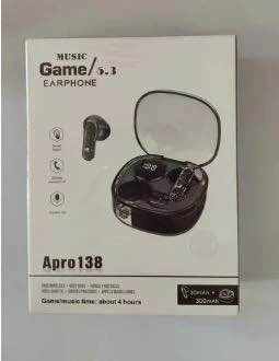 Apro138 True Wireless Bluetooth V5.3 Headphones with ENC and LED Display. 