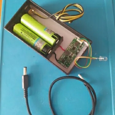 Mini UPS Circuit 9V 12V Router Onu 3.7V-5V to 9V 12V Converter Boost Step-Up Using Li-lon LiPo Lithium Battery Similar WPG Mini UPS. 
