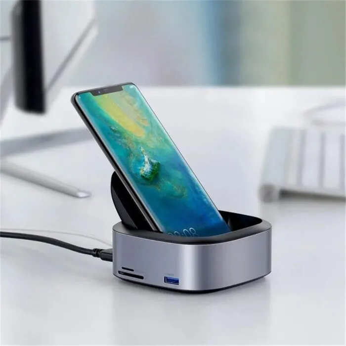 Baseus 8 in 1 USB-C Type-C Docking Station Hub Adapter