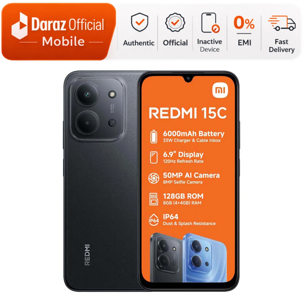 Xiaomi Redmi 15C 6GB/128GB | Official