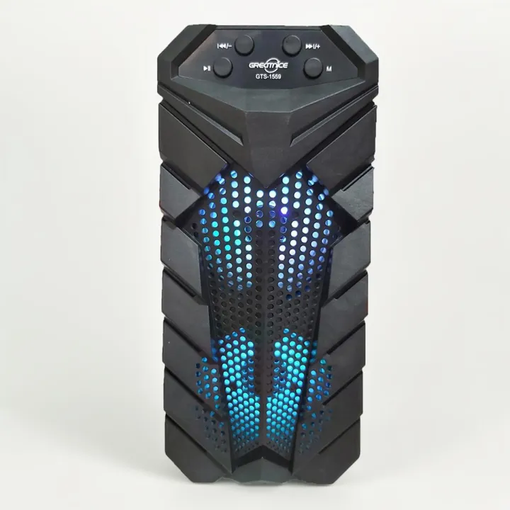 GTS-1559 GTS-5060 GTS-1558 Portable Wireless Dual 3 Inch Speaker Outdoor Mp3 Music Player Rechargeable With Fm Radio Usb Tf Tws. 