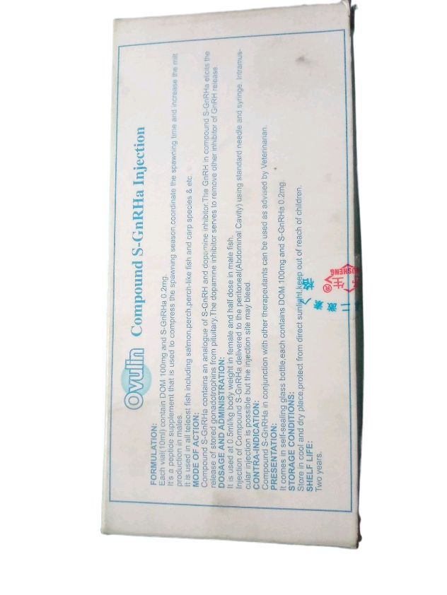 Ovulin All Fish Breeding Hormone 10ml liquid injection, Spawpro Hormone, ovatide Hormone , Ovaprime Hormone, All Fish Breeding Hormone injection, Breeding injection, 10ml baiel, 100% working Hormone, liquid Hormone, liquid pg,. 