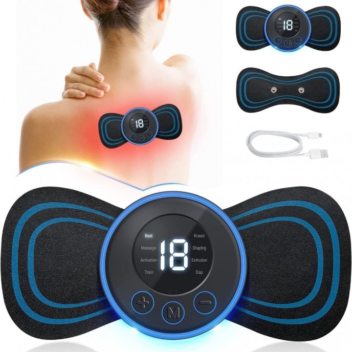 Moody Spark Body Massage 19 Strength Mini Massager Butterfly Multipurpose Use