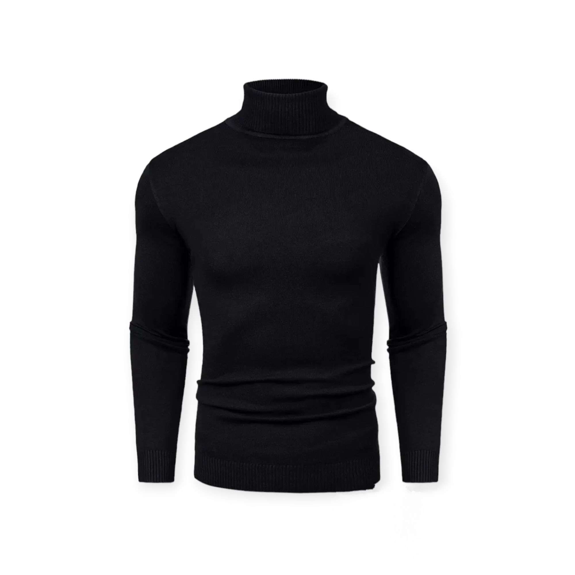 COOFANDY Men's Casual Slim Fit Turtleneck T Shirts Lightweight Basic Cotton  Pullovers Black : : Clothing, Shoes & Accessories
