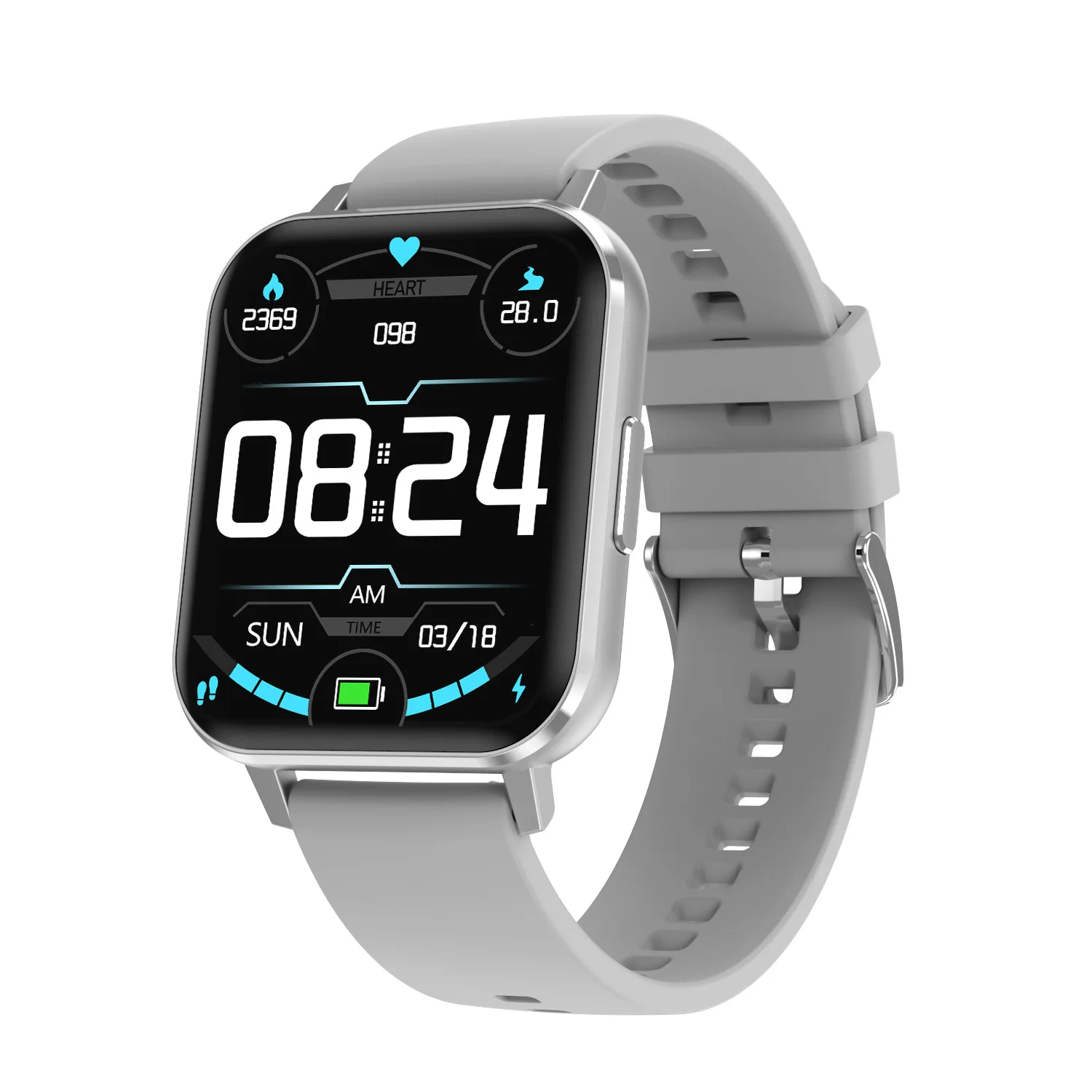 Zordai DTX Smart Watch IP68 Waterproof Sport Fitness NFC for Android IOS Bluetooth Call Heart Rate Smartwatch Watches DTNO.1. 