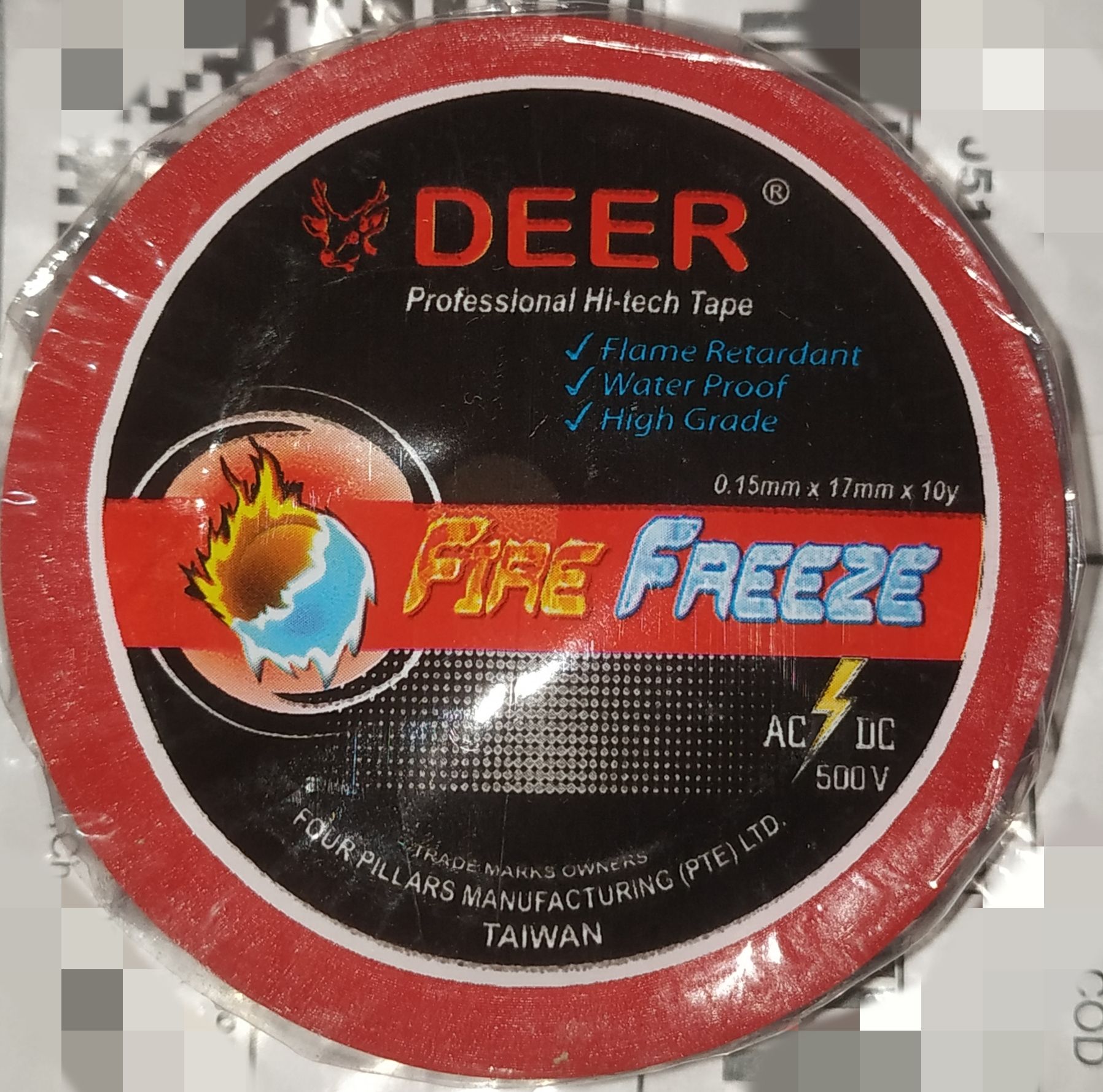 Deer Brand High-tech Fire and water resistant electric tape 12 pice pack |  Daraz.com.bd