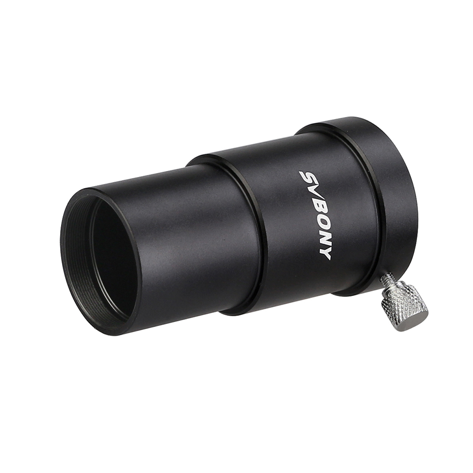 SVBONY 1.25'' Telescope Eyepiece Extension Tube Versatile Adapter 56mm/70mm SV157. 
