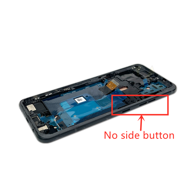 For LG V60 LCD Display Touch Screen Digitizer Assembly For LG V60 ThinQ 5G LM-V600 LCD Display With Frame Replacement Parts 6.8". 