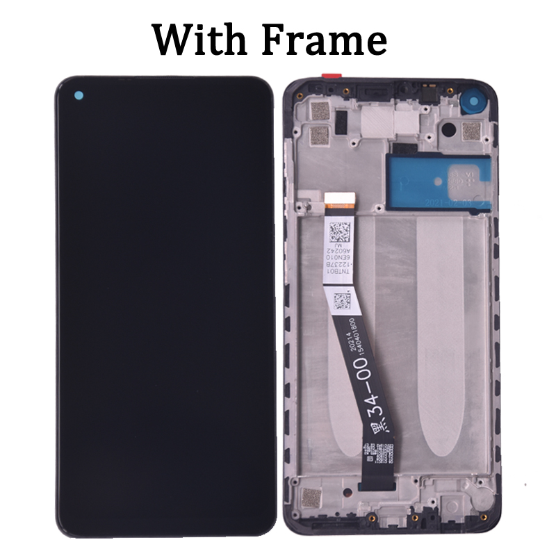 6.53" For Xiaomi Redmi Note 9 LCD Display M2003J15SC Touch Screen For Redmi 10X 4G LCD M2003J15SG Display M2003J15SS. 
