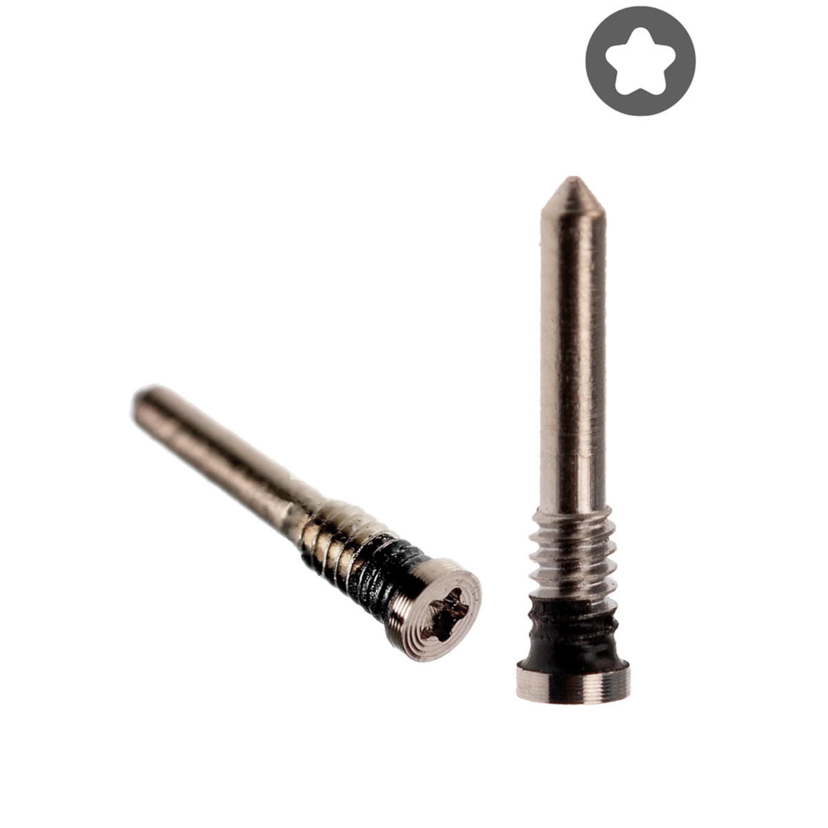 200pcs New Bottom Screws for iPhone 11 12 13 14 7 8 plus X XS Max XR Five Star Pentalobe Dock Connector Screw Replacement. 