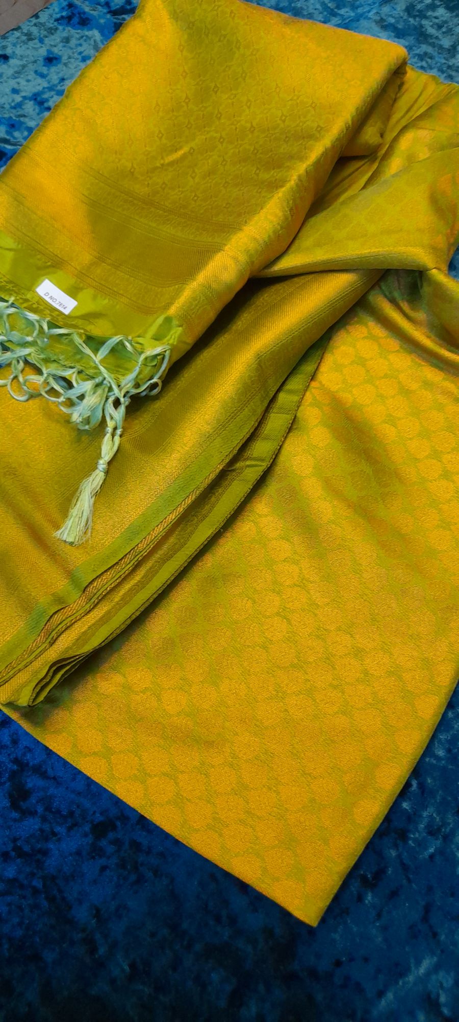 Budget friendly kanchypuram Only one piece lemon colour