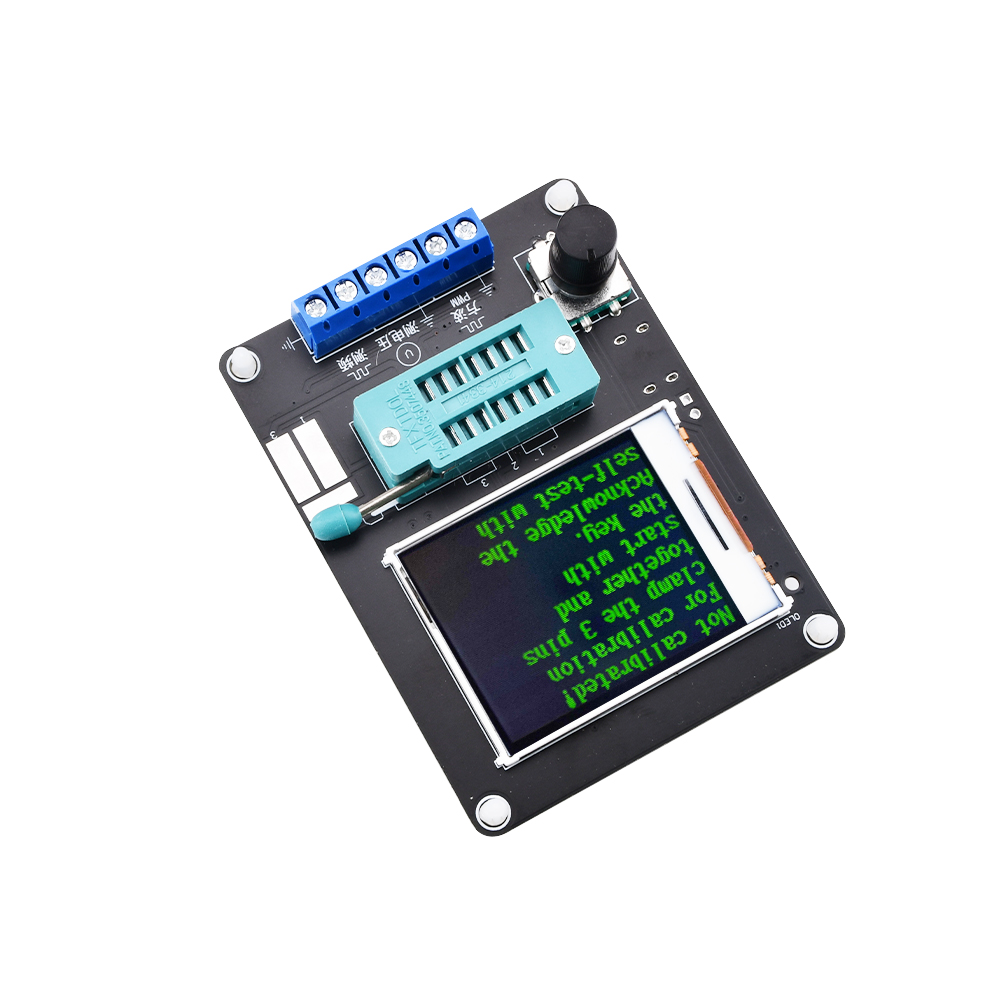 LCD Display GM328A Transistor Diode Tester Capacitance ESR Voltage Frequency Meter PWM Square Wave Generator Electronics Kit. 