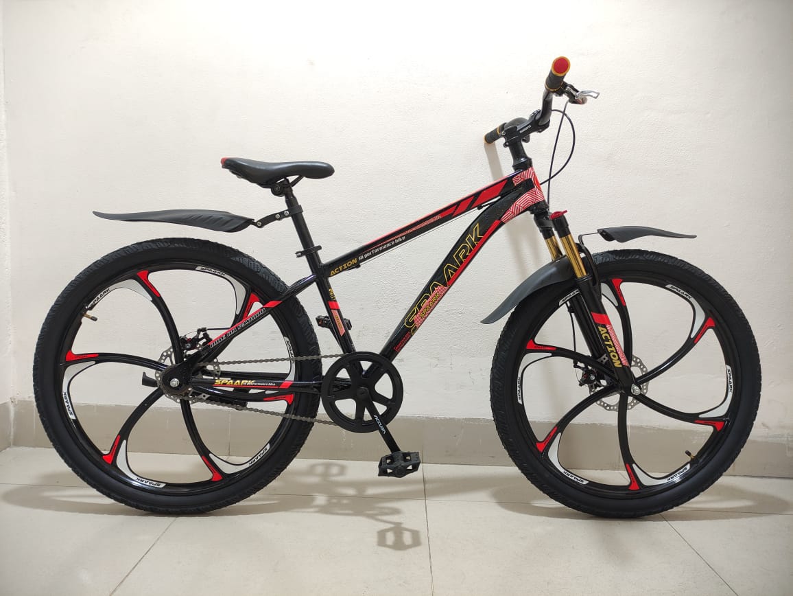 26 inchi 21 Speed Gear Cycle With Suspension Lockout fork High Rim Coloring Fat Spoke With Shimano Parts