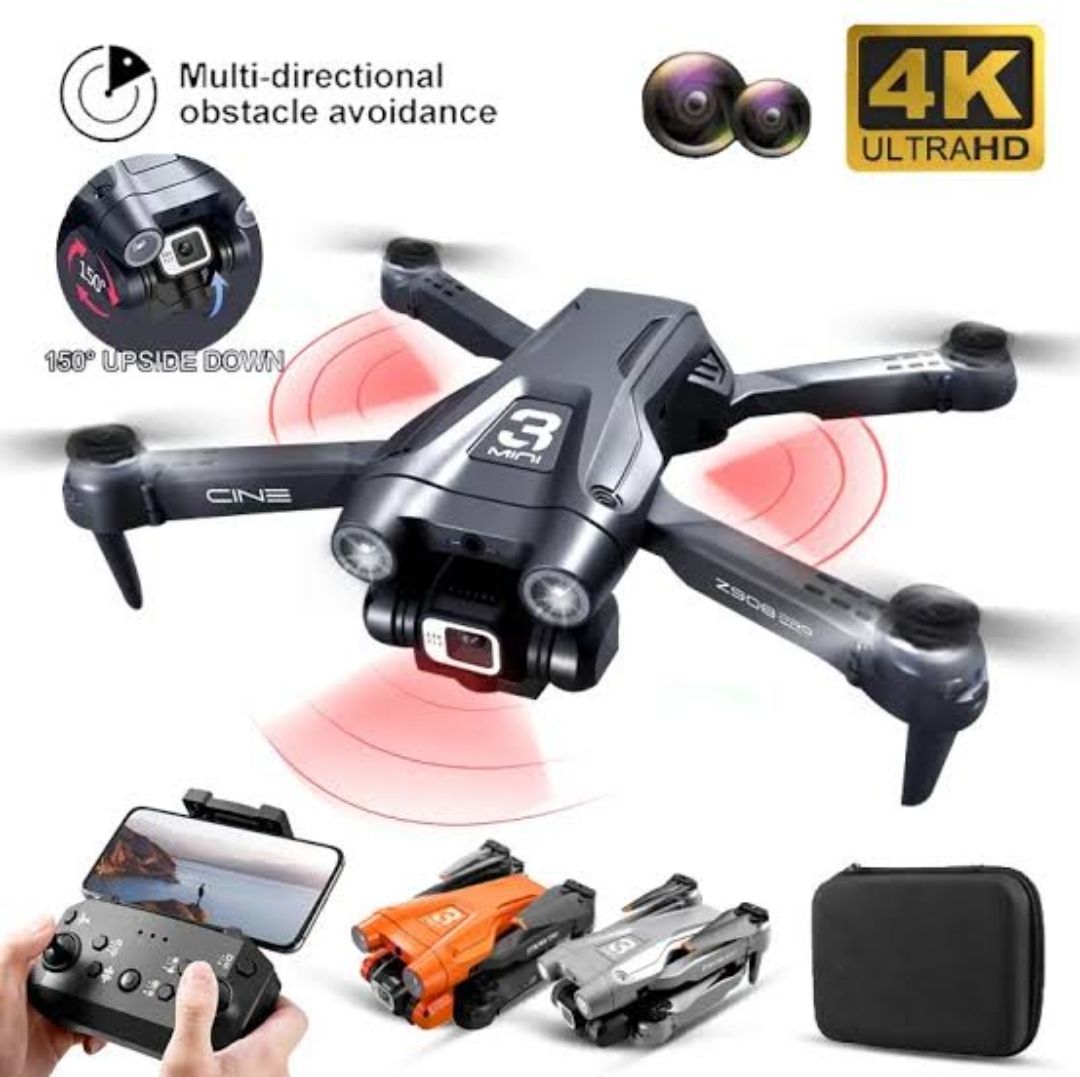 2025 NEW Brushless Motorr Drone 4K DUal Professional ESC Dual Camera Optical 2.4G WIFi Obstacle Prevention Quadcopter Drone Camera
