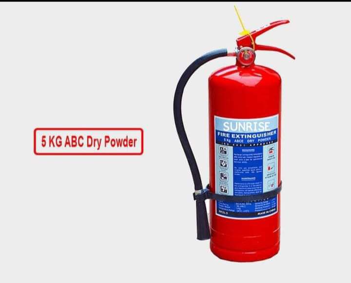 ABCE 5 kg Fire Extinguisher -Red Fire extinguisher Powder