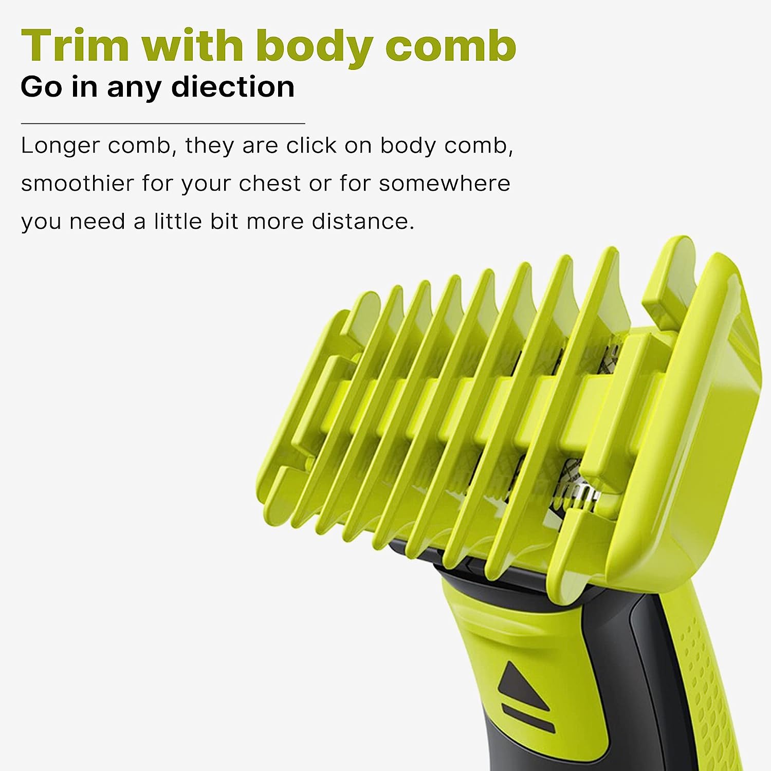 YUKU Guide Comb Guards for Philips One Blade QP2520 QP2530 QP2630 Electric Trimmer Shaver 14 Length Adjustable Replacement Kit. 