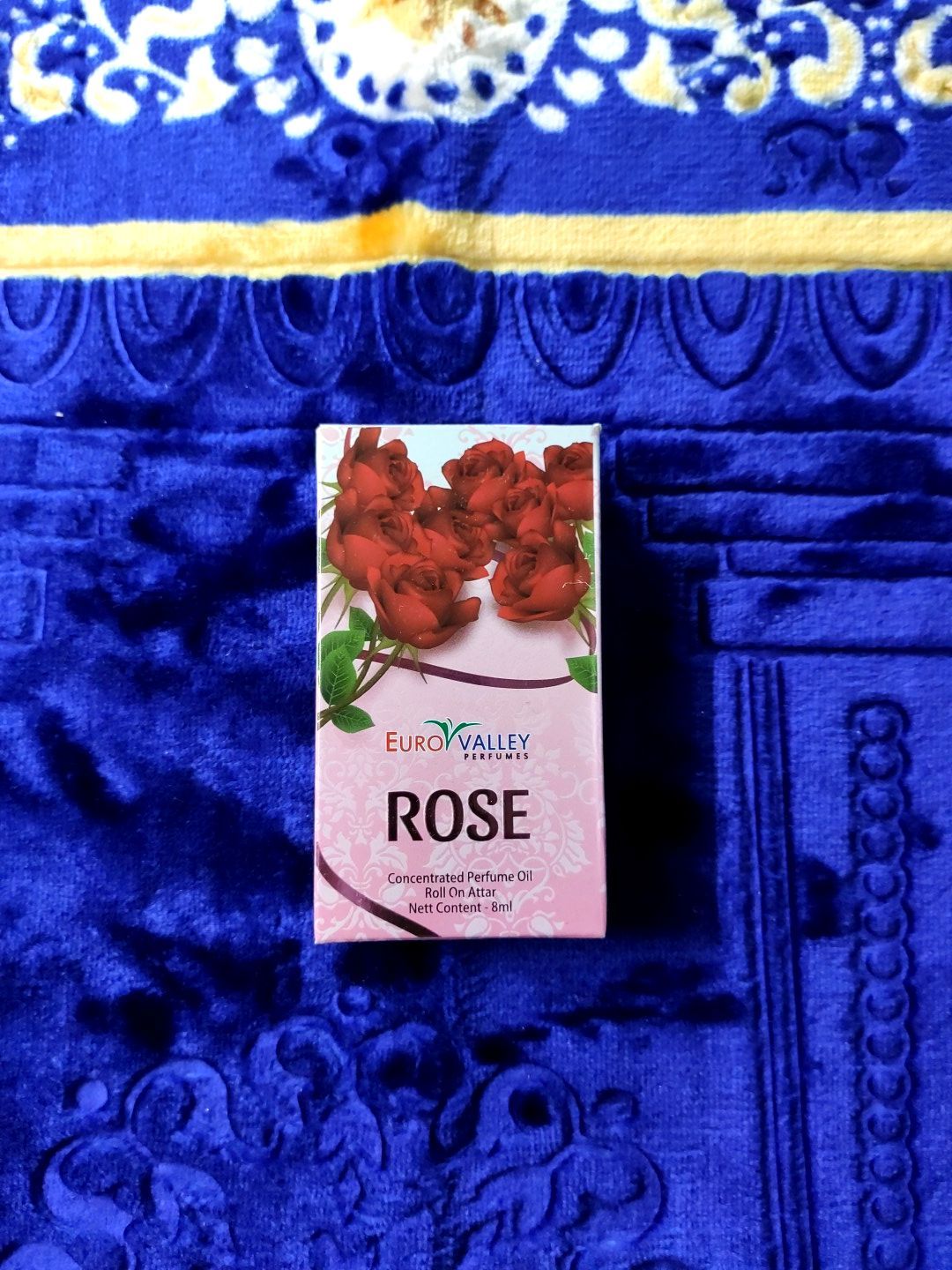 Euro Valley Rose Pocket Perfume Premium Roll-On Attar 6 ml