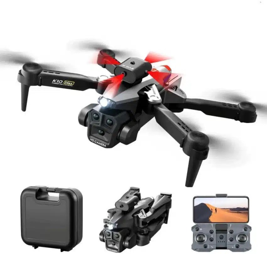 4K High Definition Pixel Drone Dual Camera WIFI FPV Hight Hold Mode One Key Return Foldable Arm Quadcopter RC Drone Gift. 