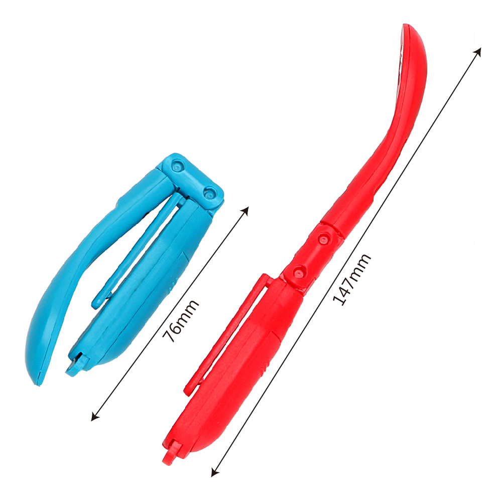 Folding Clip-on Book LED Book Lights Reading Lamp For Reader Kindle With Battery Flexible. 