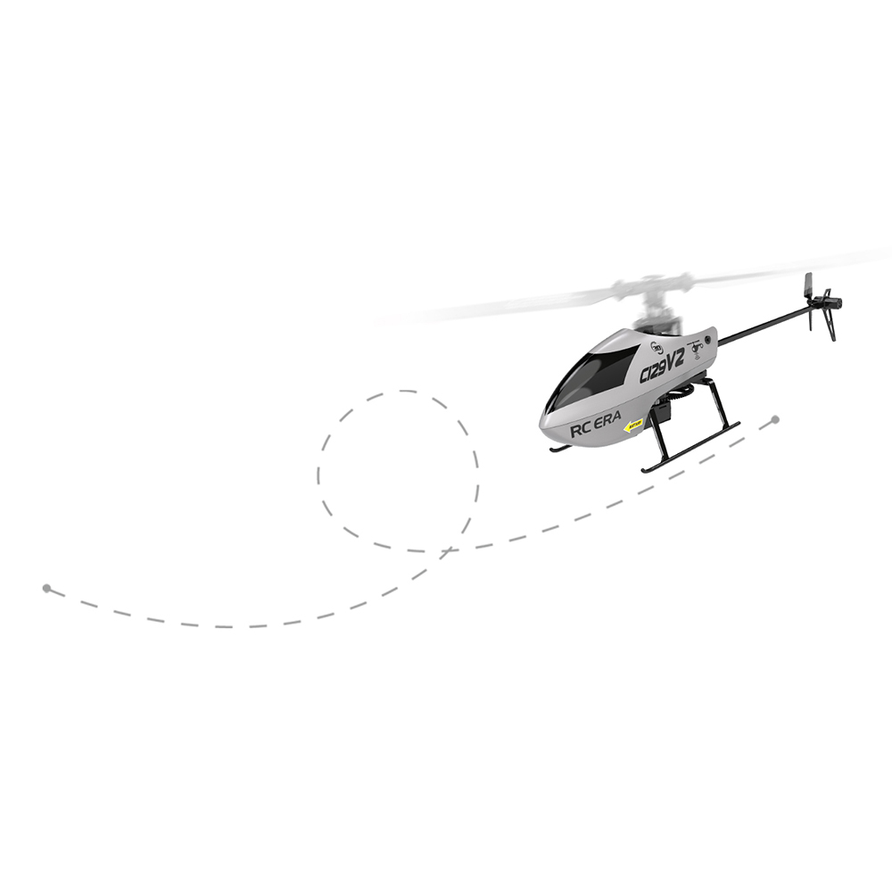 RC ERA C129 V2 One Click 3D Flip RC Helicopter 4ch Stable Flight Remote Control Drone Airplane Hobby Toys for Beginner. 