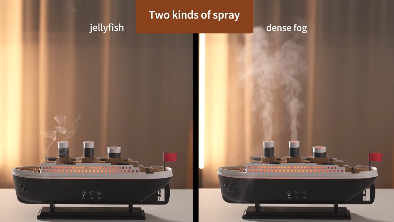 Aroma Diffuser Ship Cool Mist Humidifier with Remote Control Aroma Diffuser Humidifiers