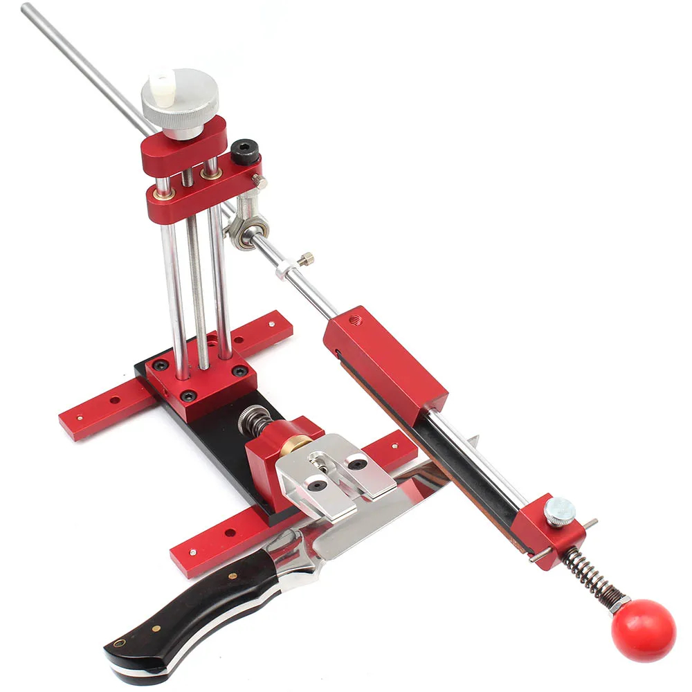toohr Manual Precise Knife Sharpening Frame 360 Degree Fixed Angle Sharpener Whetstone Grinder Aluminum Sharpening Tools. 