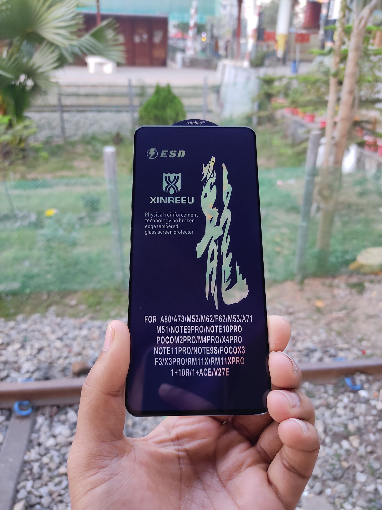 POCO F3/ F3 GT/ F4/ F4 GT/ F5/ F5 GT Premium Quality Full Display HD 9H Rainbo Screen Protector ✓✓